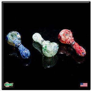 Abe's Color Swirl Glass pipe