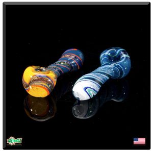 Dichro Multi Color Twist Glass Pipe