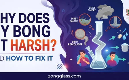 Why Does My Bong Hit Harsh -And How to Fix It